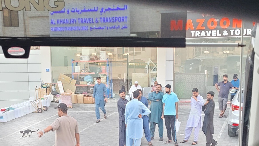 Local transport from Oman to Saudi Arabia and UAE