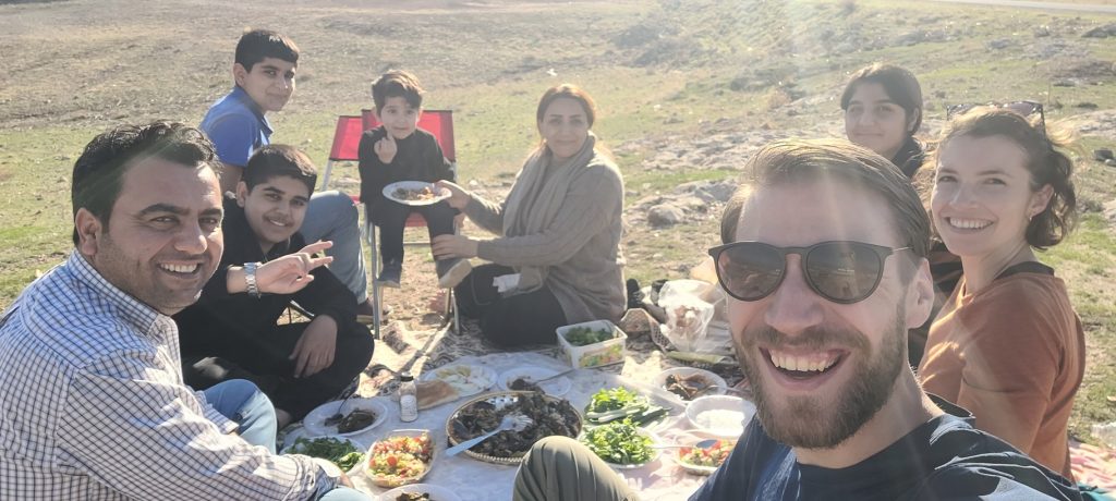 Picnic near Duhok, Kurdistan Iraq