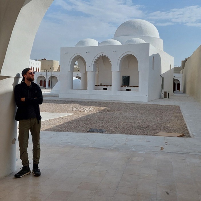Visiting the newly restored Ibrahim palace in Al Hofuf