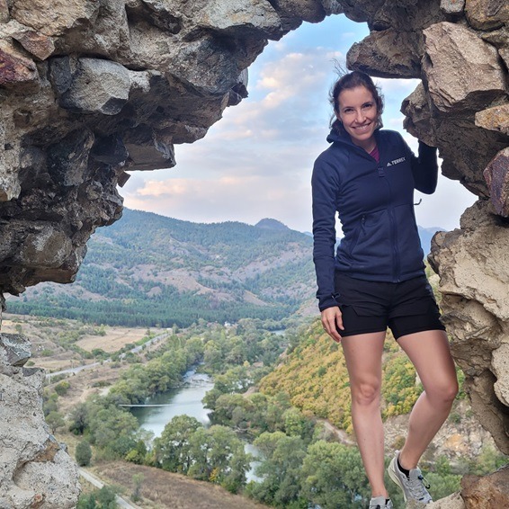 Hiking and exploring castle ruins in Georgia