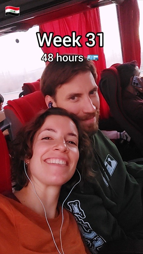 Week 31: Traveling 48 hours by bus